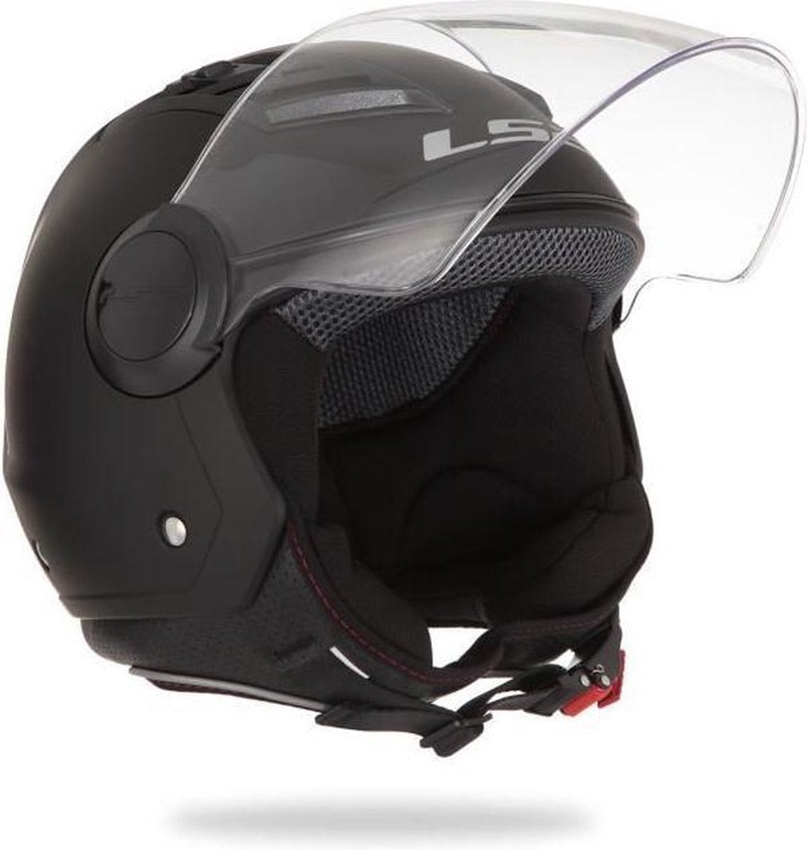 LS2 Airflow jethelm - matzwart