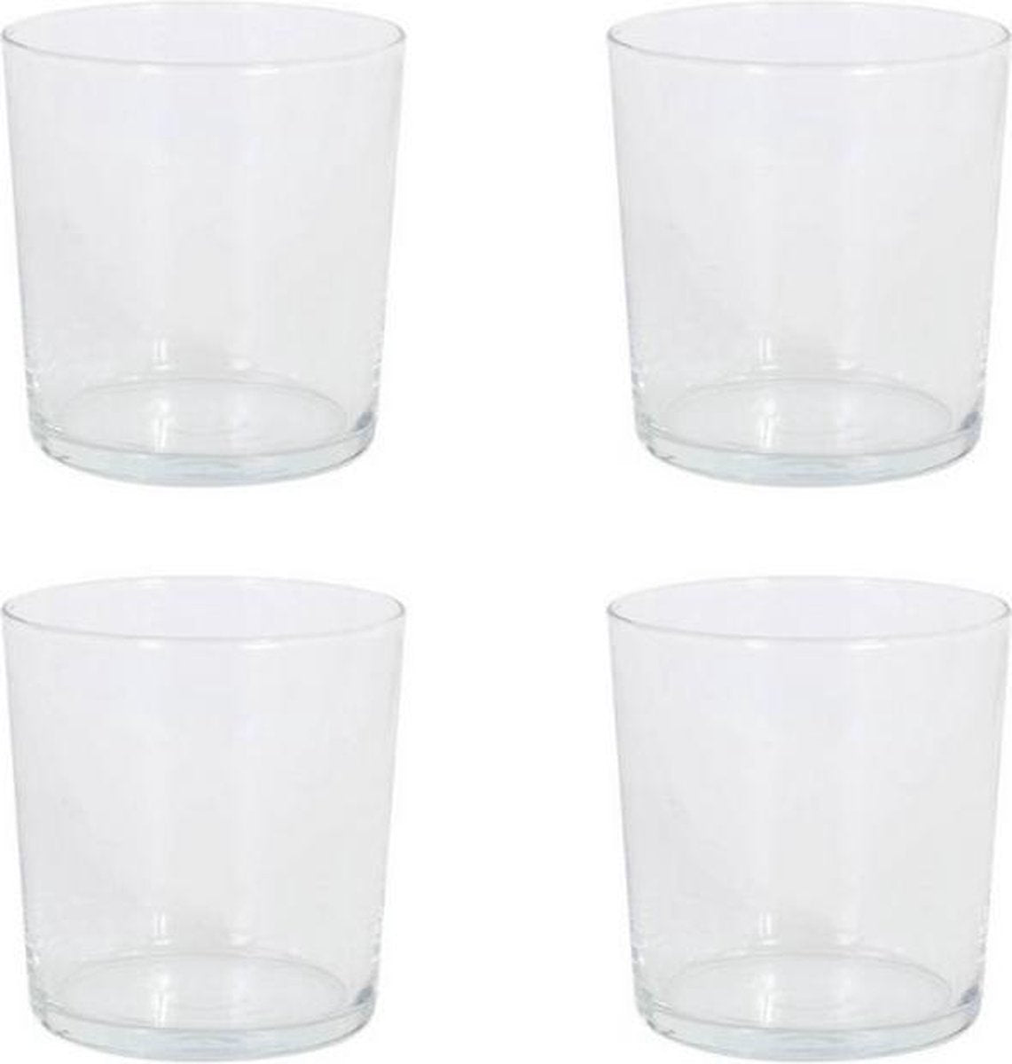 Orange85 Drinkglazen - Pinta - Rond - 360 ml - Set van 4 - Glazen - Transparant