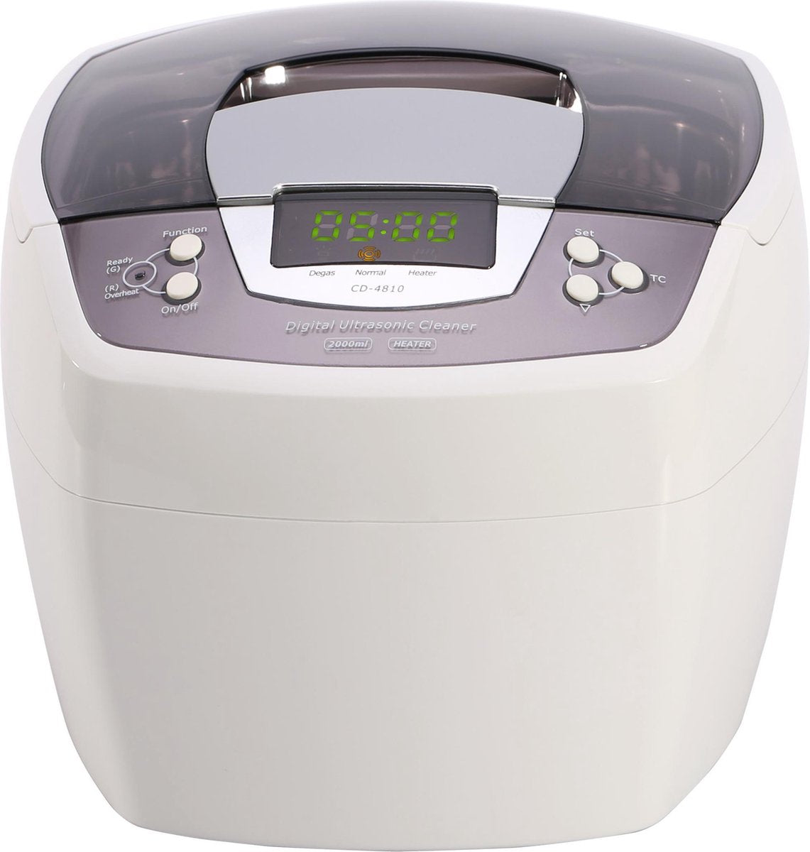 Codyson CD4810 ultrasoonreiniger - Ultrasone reiniger - 2L - Wit
