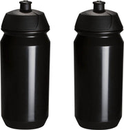 2 x Tacx Shiva Bidon - 500 ml - Zwart - Drinkbus