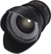 Samyang 16mm T2.2 VDSLR ED AS UMC CS II SLR Zwart