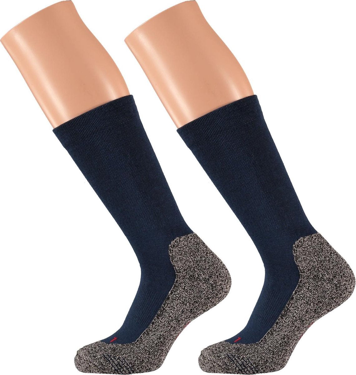 Xtreme Wandelsokken Hiking Katoen Navy/grijs Maat 35/38