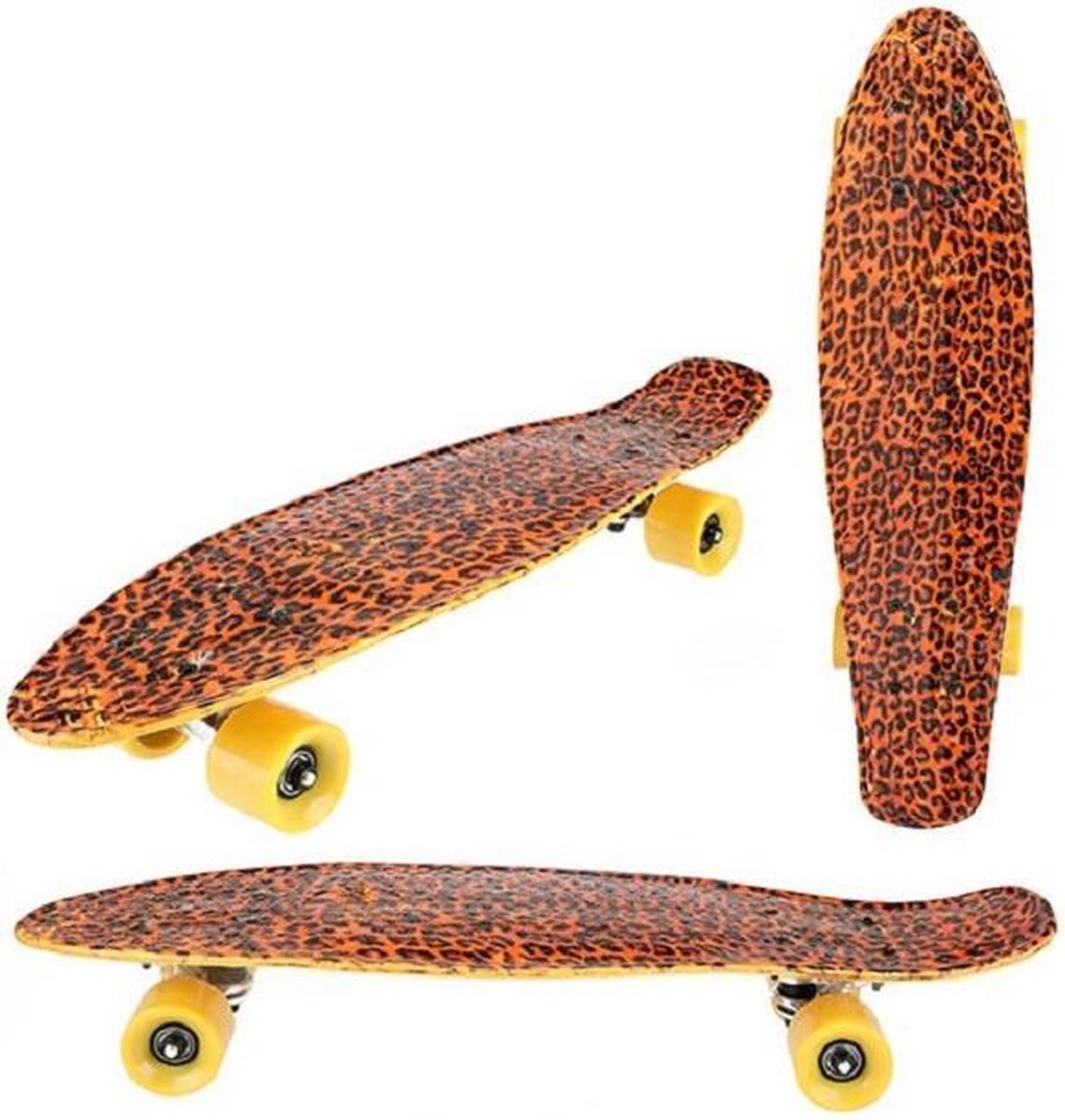 Skateboard 60cm 'Cool Print' -bigwheel 6-ass.