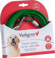 Dierenbenodigdheden Vadigran Aanlegkabel Geplastificeerd Groen 9M