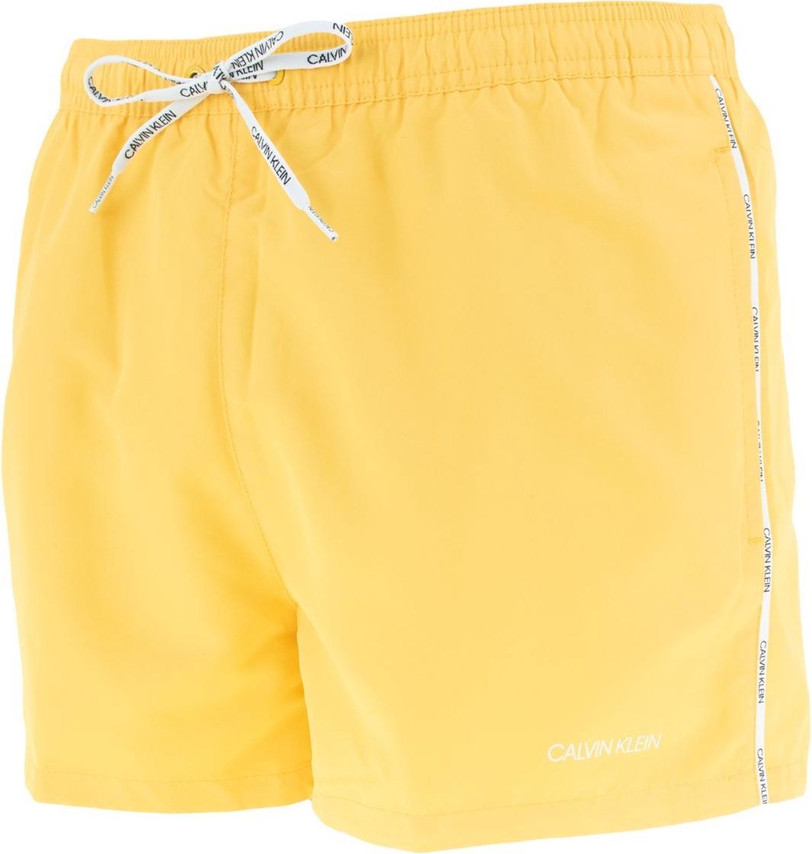Calvin Klein small logo zwemshort geel - L