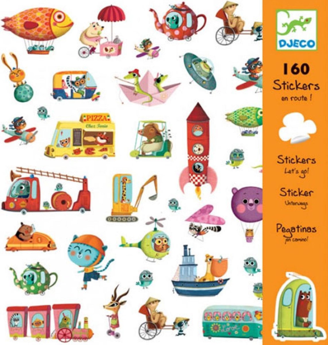 Stickers (160) - Let's Go!