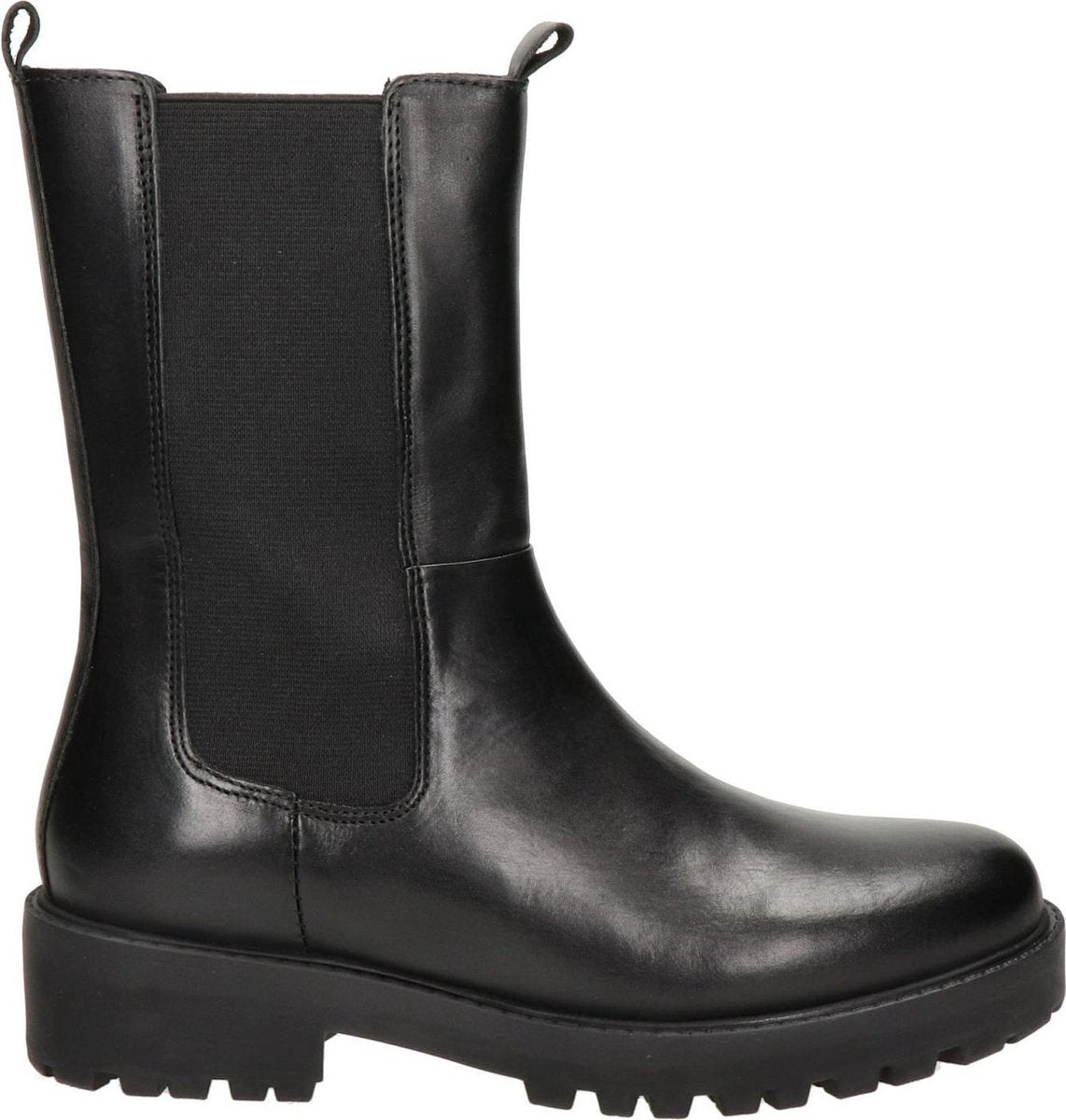 Nelson dames chelseaboot - Zwart - Maat 41