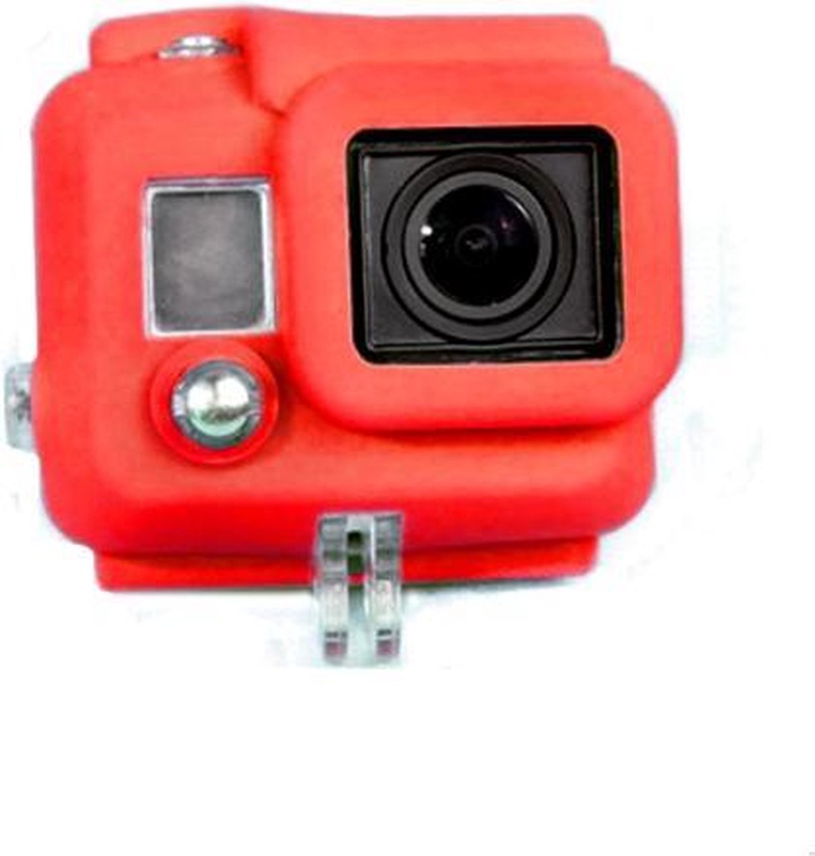 Gopro Hero 3 Silicone Case Hoes Rood
