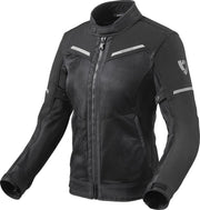 REV'IT! Airwave 3 Lady Black Textile Motorcycle Jacket  40