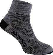 Wrightsock Coolmesh Quarter - Grijs - L (41