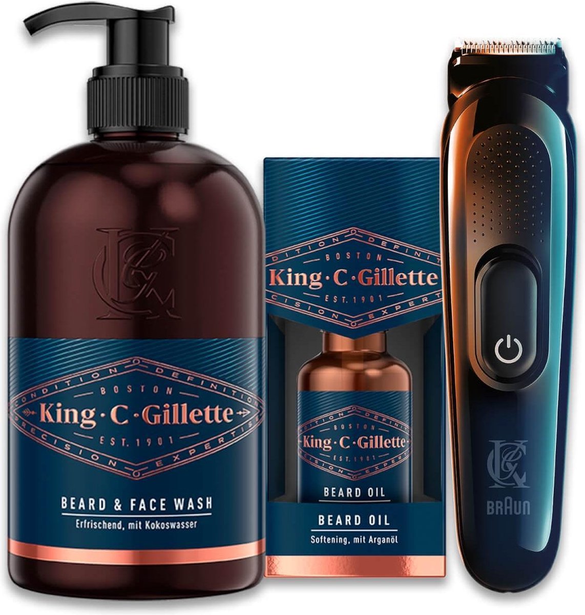 King C. Gillette Baardtrimmer Set