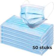 50 stuks Mondkapjes | Niet Medisch - 3 lagen | Bescherming | Mondmaskers