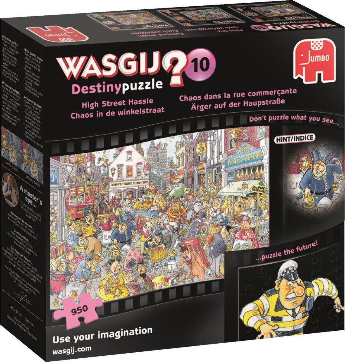 Wasgij Destiny 10 Chaos In De Winkelstraat puzzel - 950 stukjes