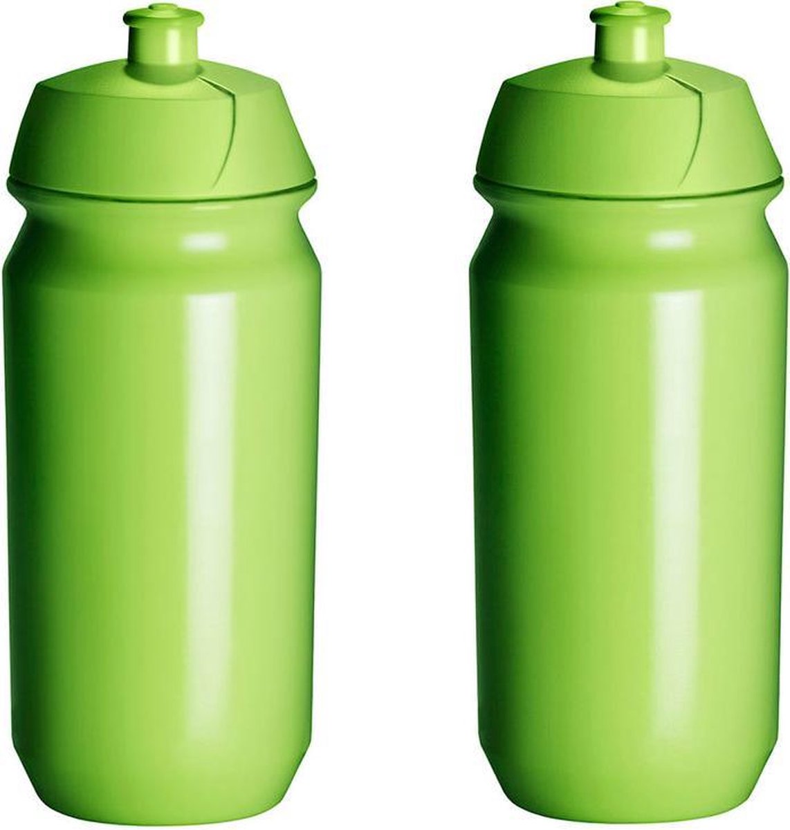 2 x Tacx Shiva Bidon - 500 ml - Groen - Drinkbus