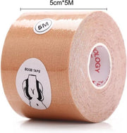 Boob tape - BH tape - Tepel cover - Beige - 5 meter rol