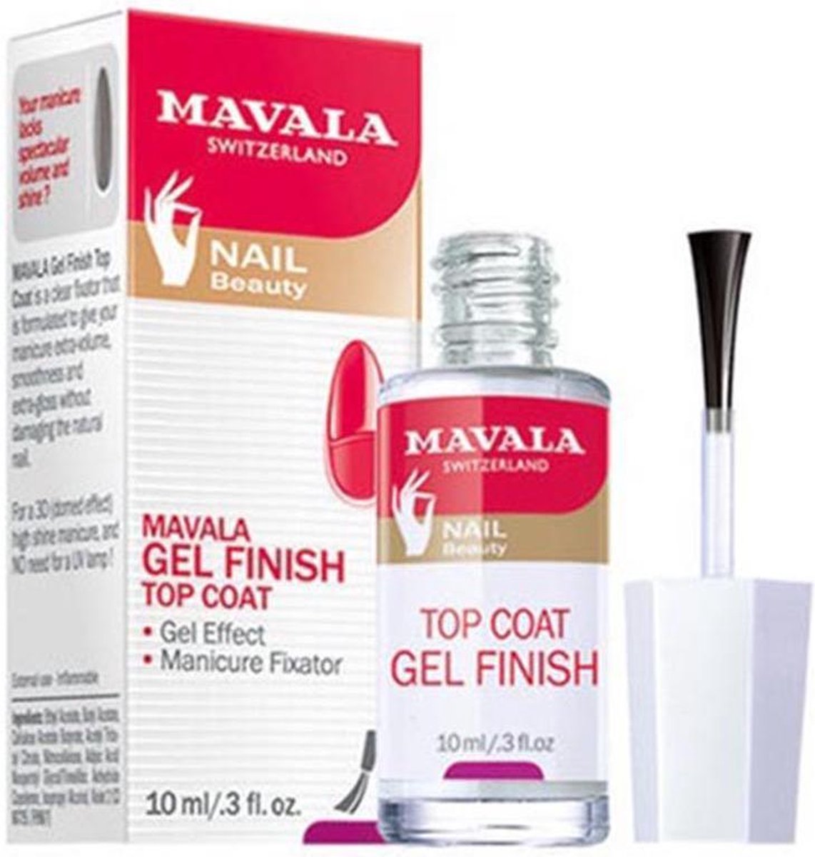 Mavala Topcoat Gel Finish Topcoat 10 ml - Topcoat