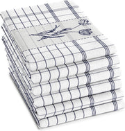 DDDDD Lisse - Theedoek - Blue - 6 stuks