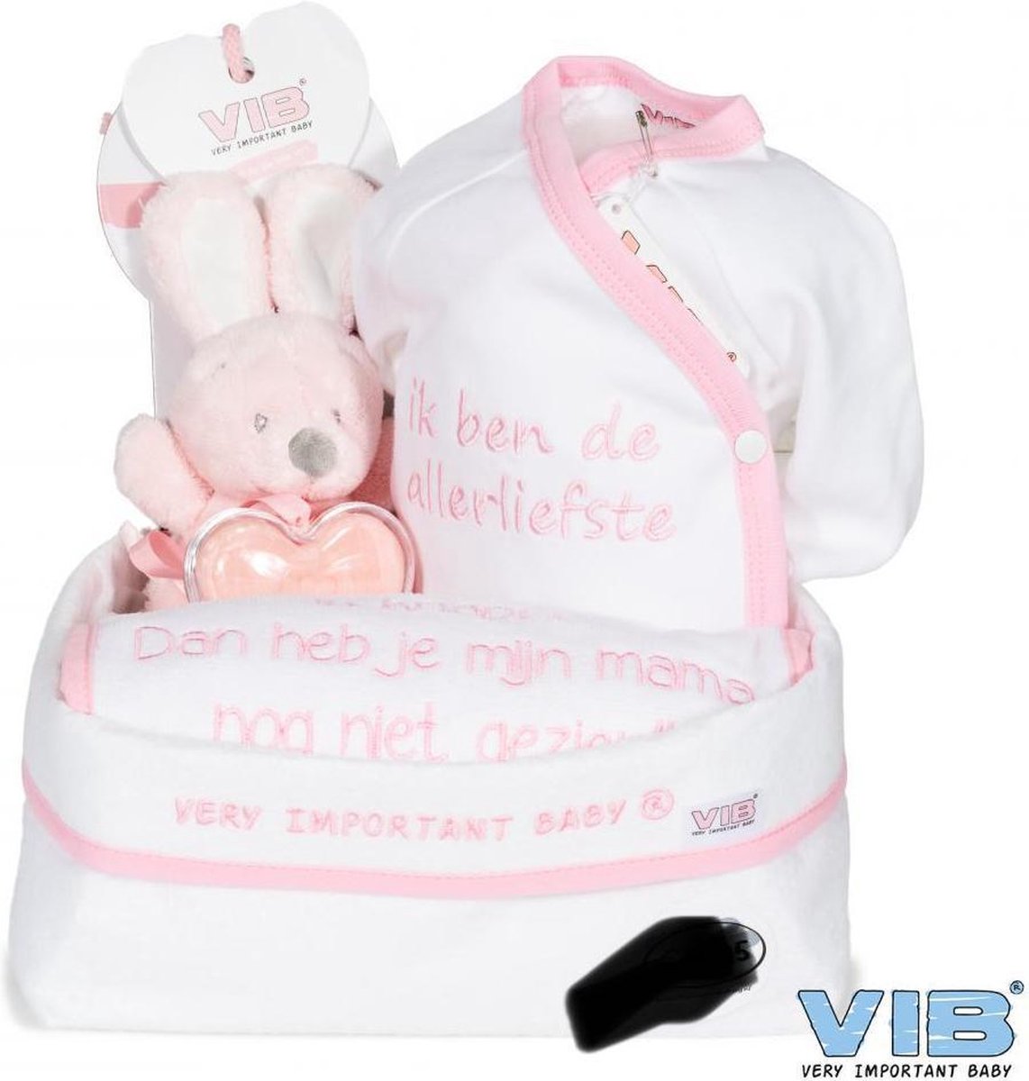 Vib giftset roze/wit