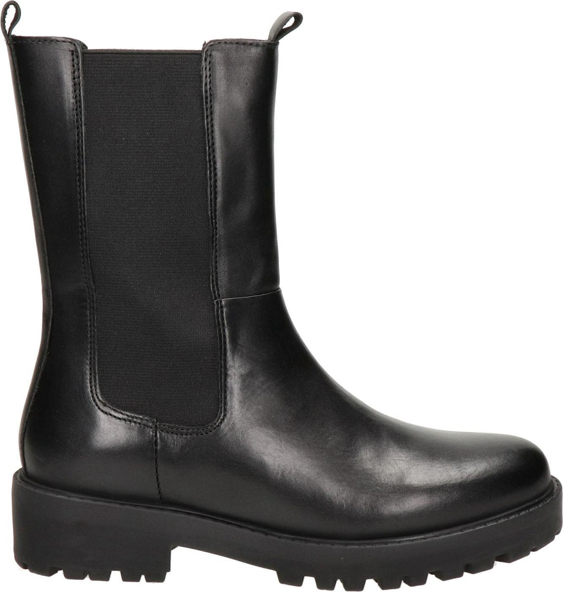 Nelson dames chelseaboot - Zwart - Maat 42