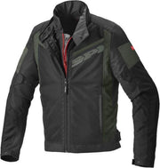SPIDI BREEZY NET H2OUT DARK GREEN BLACK MOTORCYCLE JACKET XL