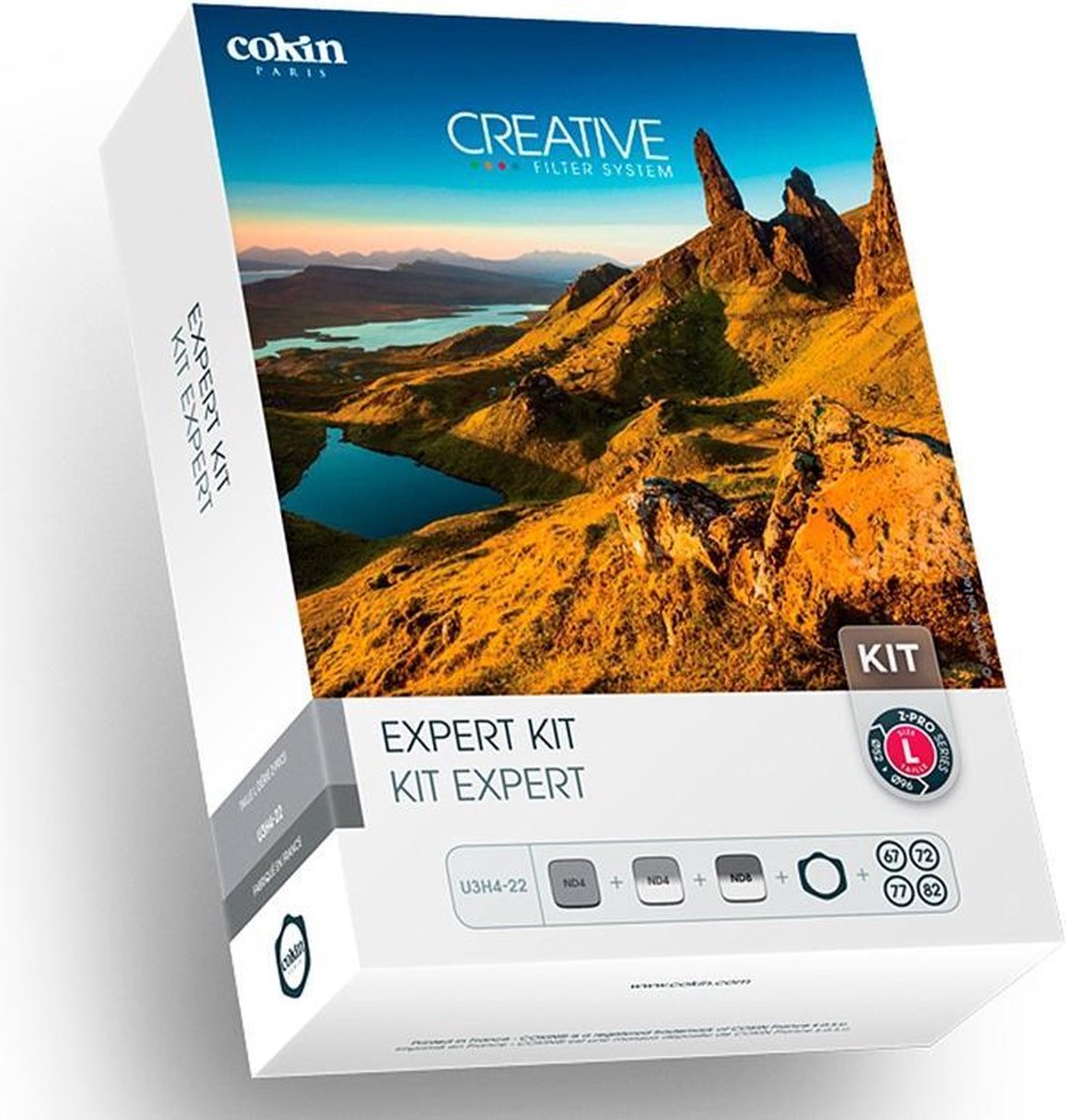 COKIN Kit Expert (153-121M-121-FH- Bagues 67