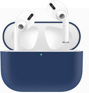 Case Cover Voor Apple Airpods Pro- Siliconen design-Blauw Watchbands-shop.nl