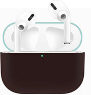 Case Cover Voor Apple Airpods Pro- Siliconen design-Groen-Bruin Watchbands-shop.nl