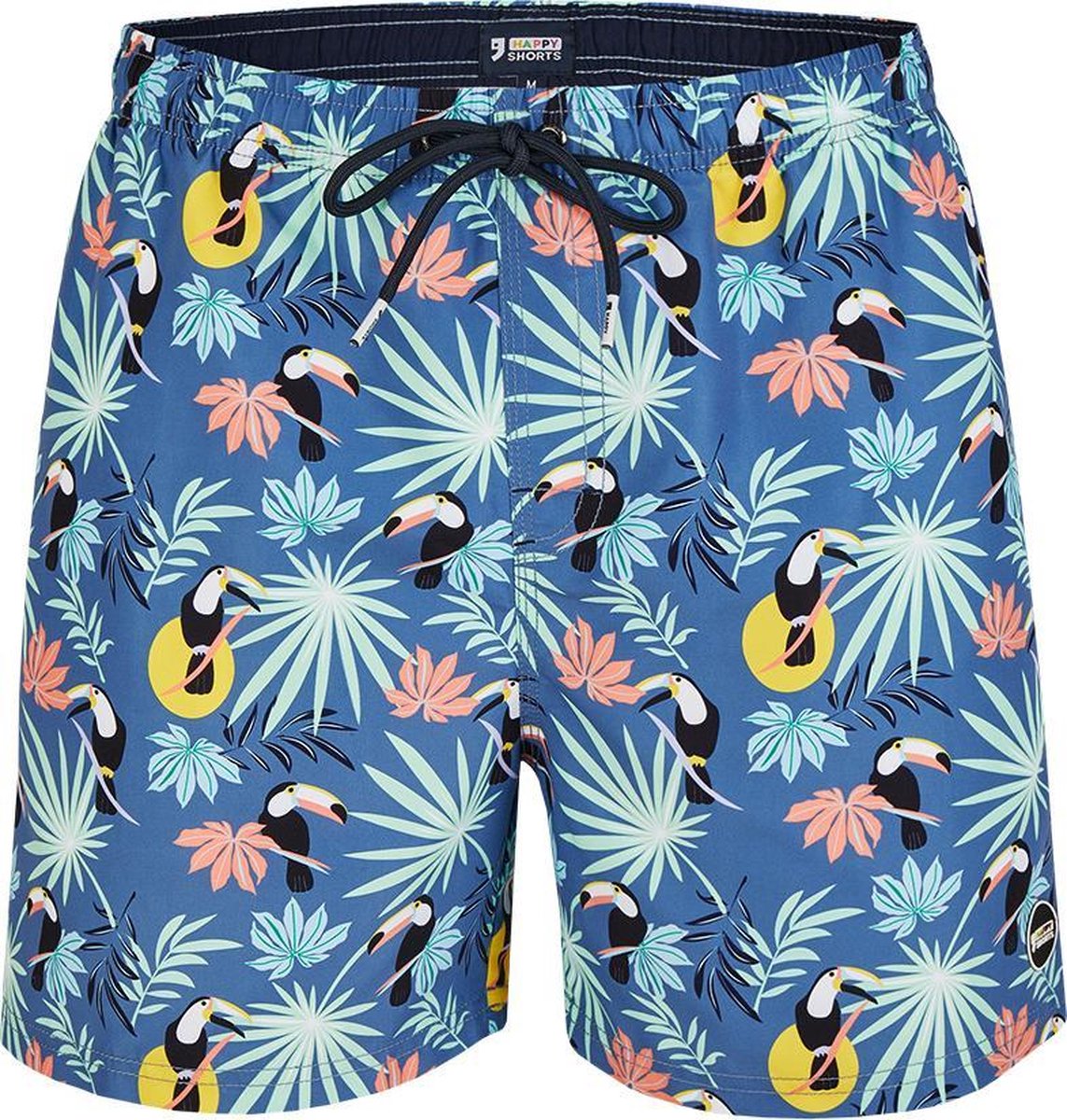 Happy Shorts Zwemshort Tucan met Palmblad -  XL