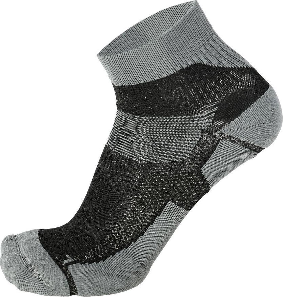 Skafit Sports korte zilversokken Grijs/Zwart XL (44-46)