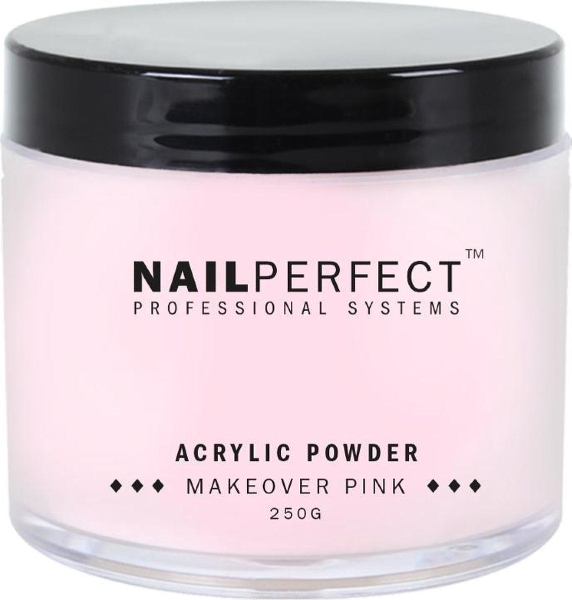 Nail Perfect Premium Acrylic Powder Makeover Pink 250gr