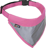 RukkaPets - Reflecterende Veiligheidsbandana voor Honden - Roze - Large