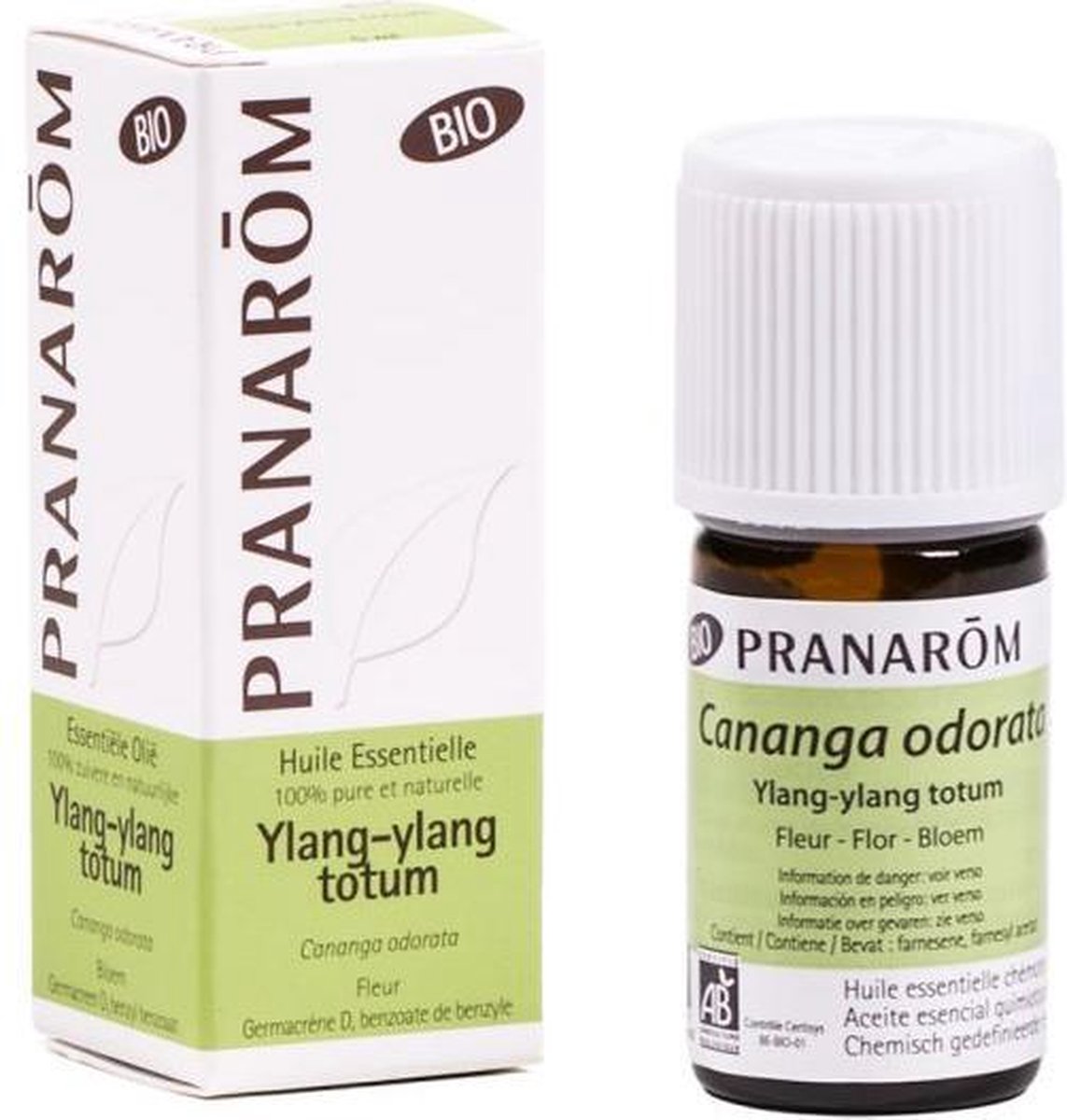Pranarôm Etherische olie Ylang-Ylang totum BIO (5 ml)