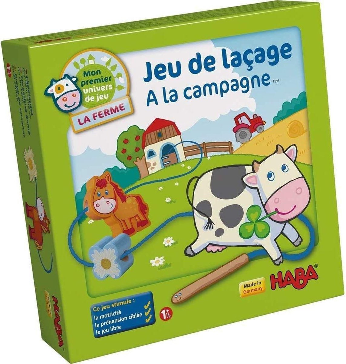 Speelgoed | Wooden Toys - !!! Mon Premier Univers De Jeu - La Ferme - Jeu De La