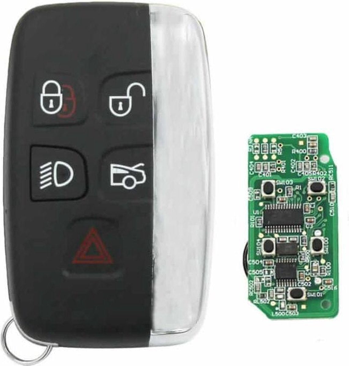 5-knops Smart 315 frequentie-afstandsbediening met woorden voor Sports Land Rover Range Rover