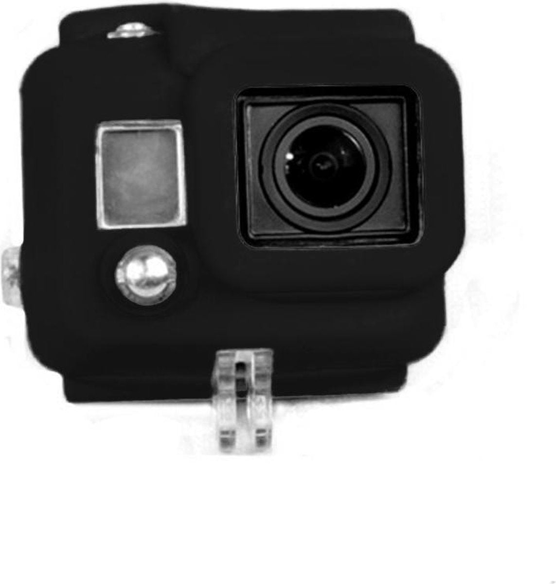 Gopro Hero 3+ Silicone Case Hoes Zwart