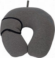 Pro World Nekkussen Streepjes 28 Cm Polyester Donkergrijs