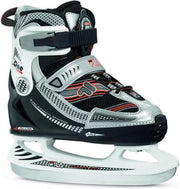 Fila Kinder Schaatsen - X-ONE ICE - Verstelbaar - Maat 32-35 - Rood - Zwart- Zilver