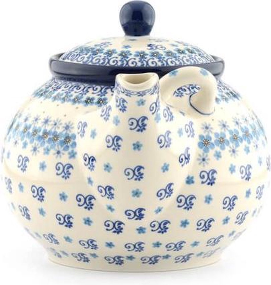 Theepot 3 liter Bunzlau Castle in decor Autumn Breeze