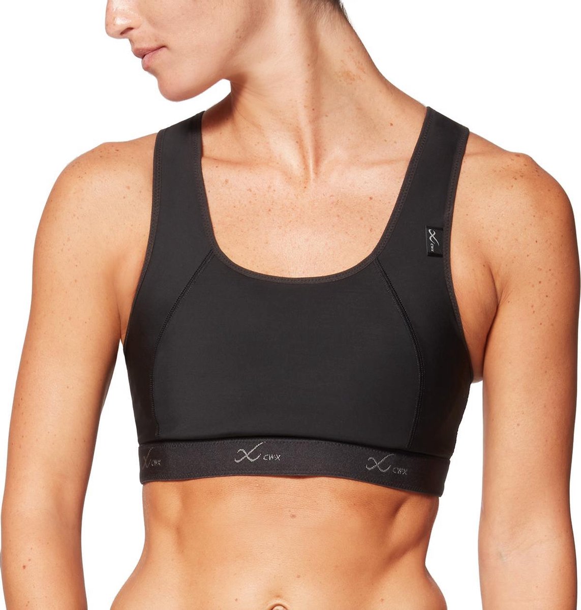 CW-X  XTRA Support sportbeha Zwart voor hardlopen en fitness maat 75 B/C