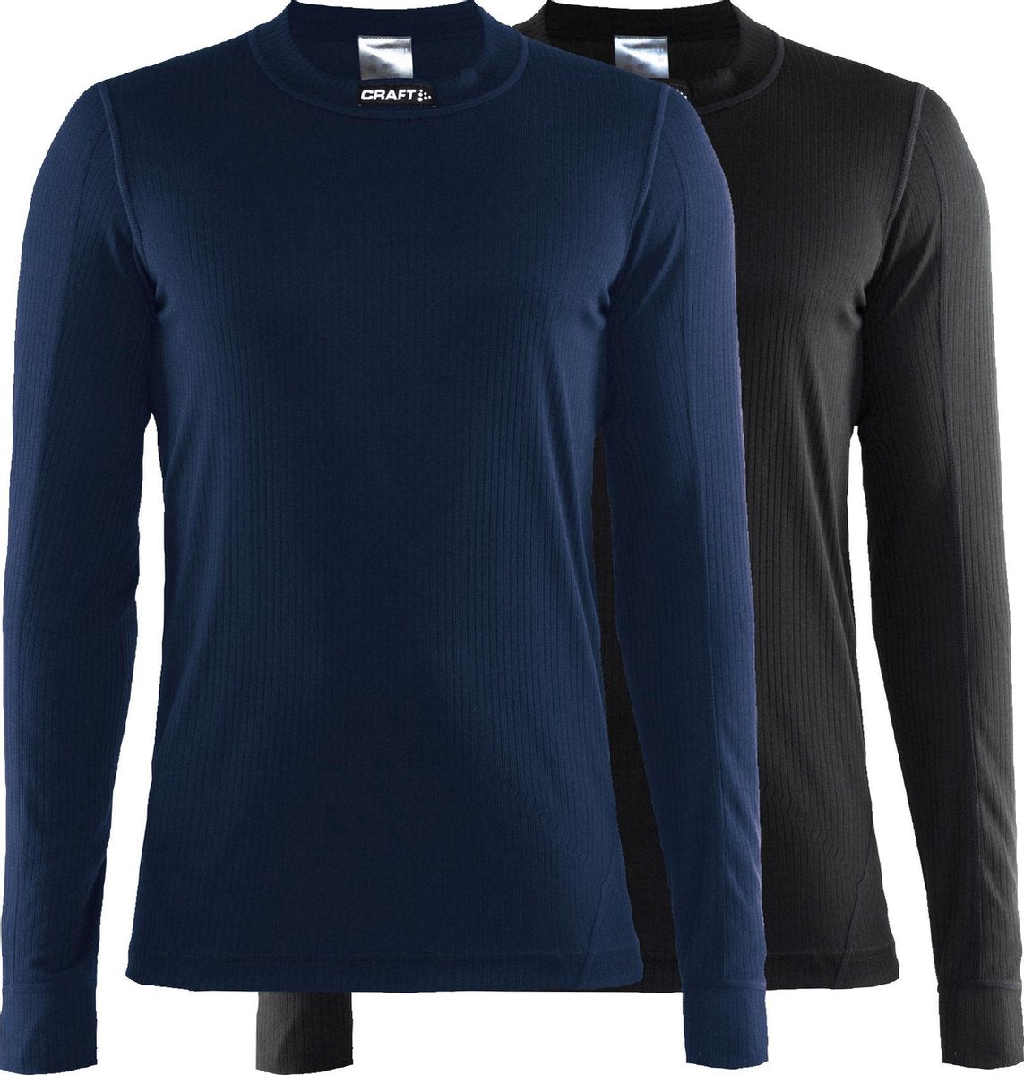 Craft Active 2-Pack Tops Thermoset Heren - Zwart - Maat S