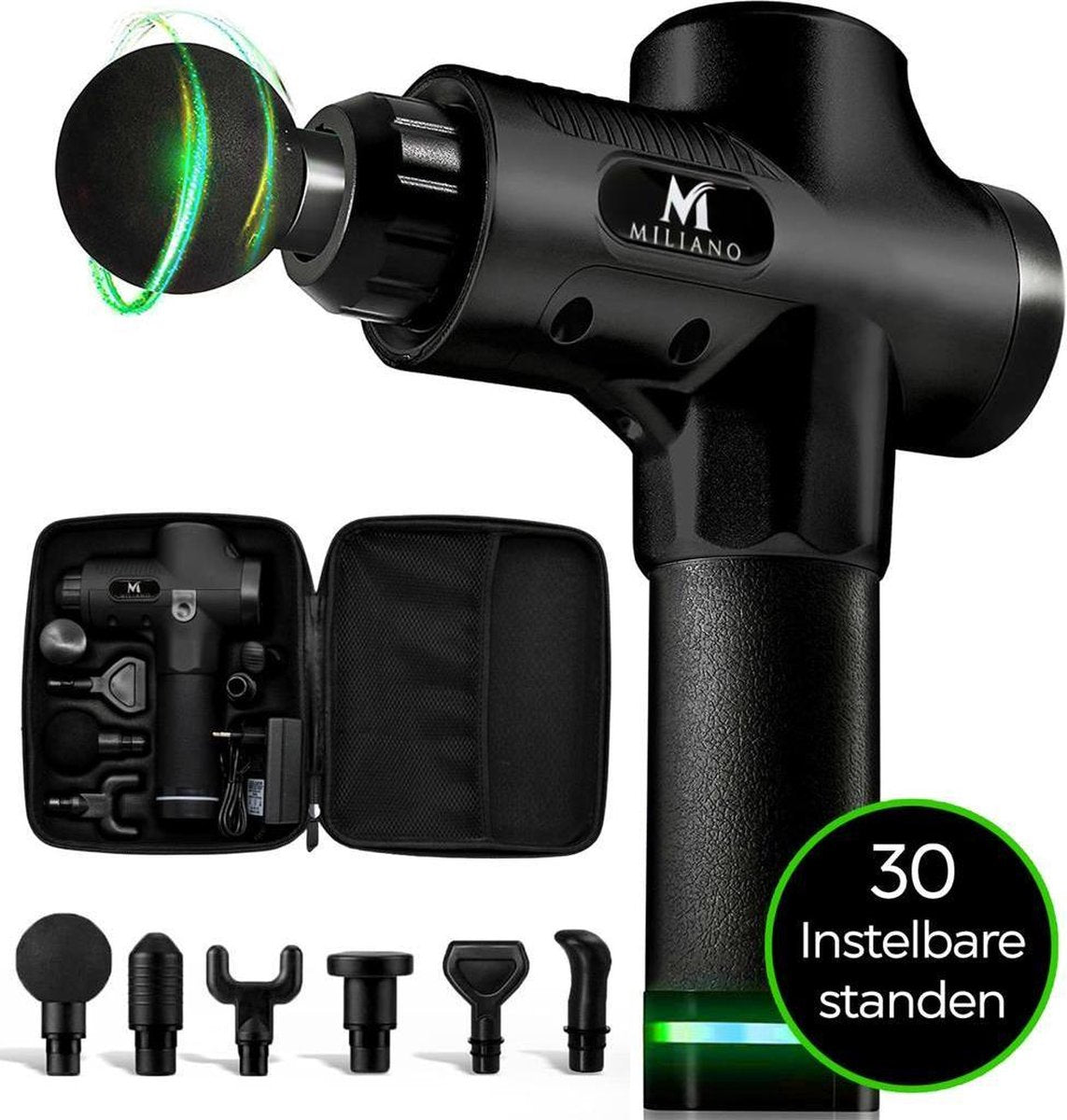 Miliano® Massage Gun PRO - Professioneel Massage Apparaat - Nek