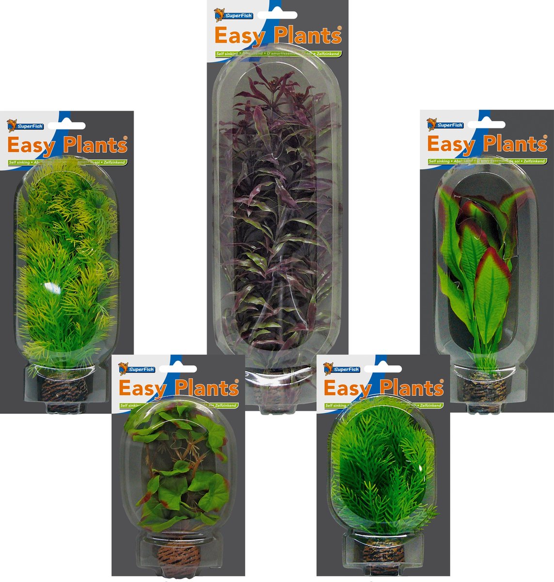 Easy Plants Aquarium kunst planten klein