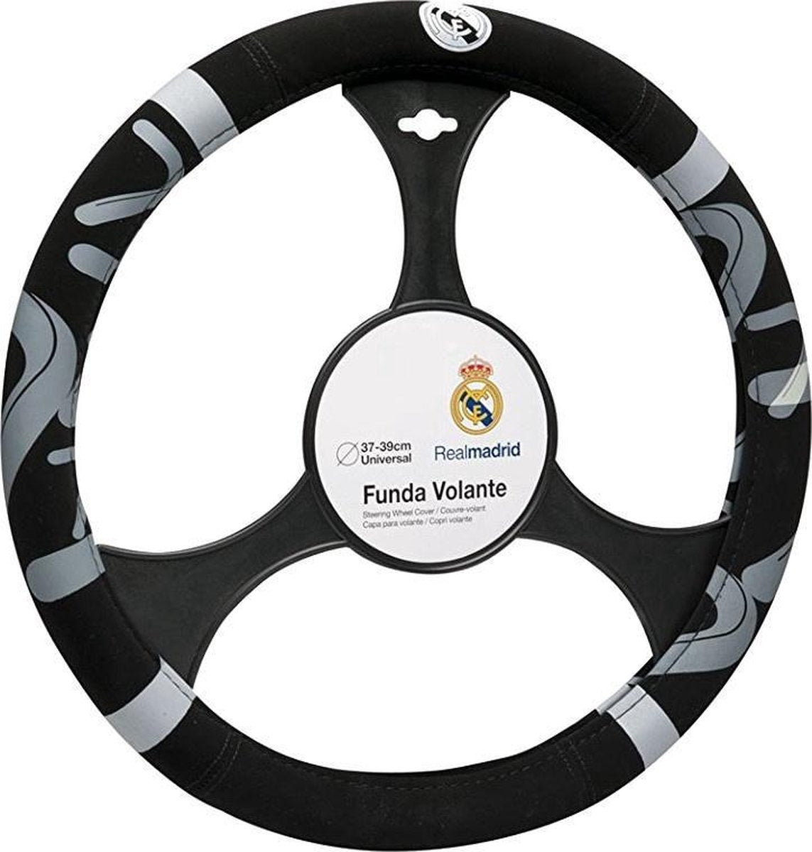 Sumex Stuurhoes Real Madrid Universeel Kunstleer Zw 37-39 Cm