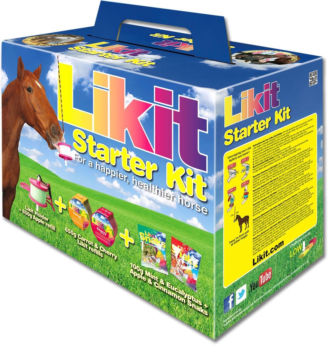 Likit Starter Kit - 3 Likits - 2 Snacks