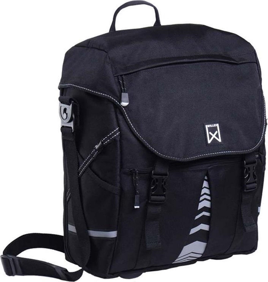 Willex Pakaftas XL 1201 Enkele Fietstas - 25 l - Zwart