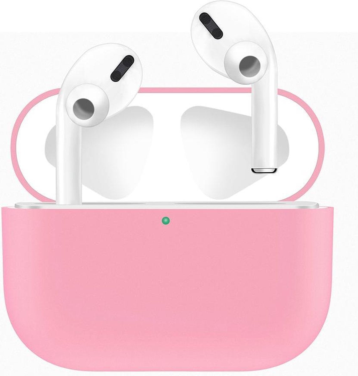 Case Cover Voor Apple Airpods Pro- Siliconen design-Roze Watchbands-shop.nl