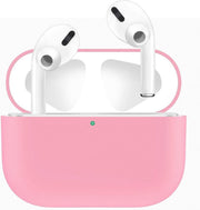 Case Cover Voor Apple Airpods Pro- Siliconen design-Roze Watchbands-shop.nl