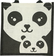 Boodschappentas Panda met Jong (Jute)