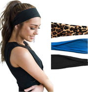 LIXINN®Set 3 stuks haarbanden - Sport haarbanden - Kleur 5 - Hoofdband dames - Volwassenen - Elastisch antislip - Yoga - Hardlopen - Haaraccessoires