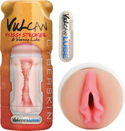Topco Vulcan masturbator Vulcan Pussy Stroker w/ Warming Lube - Cream